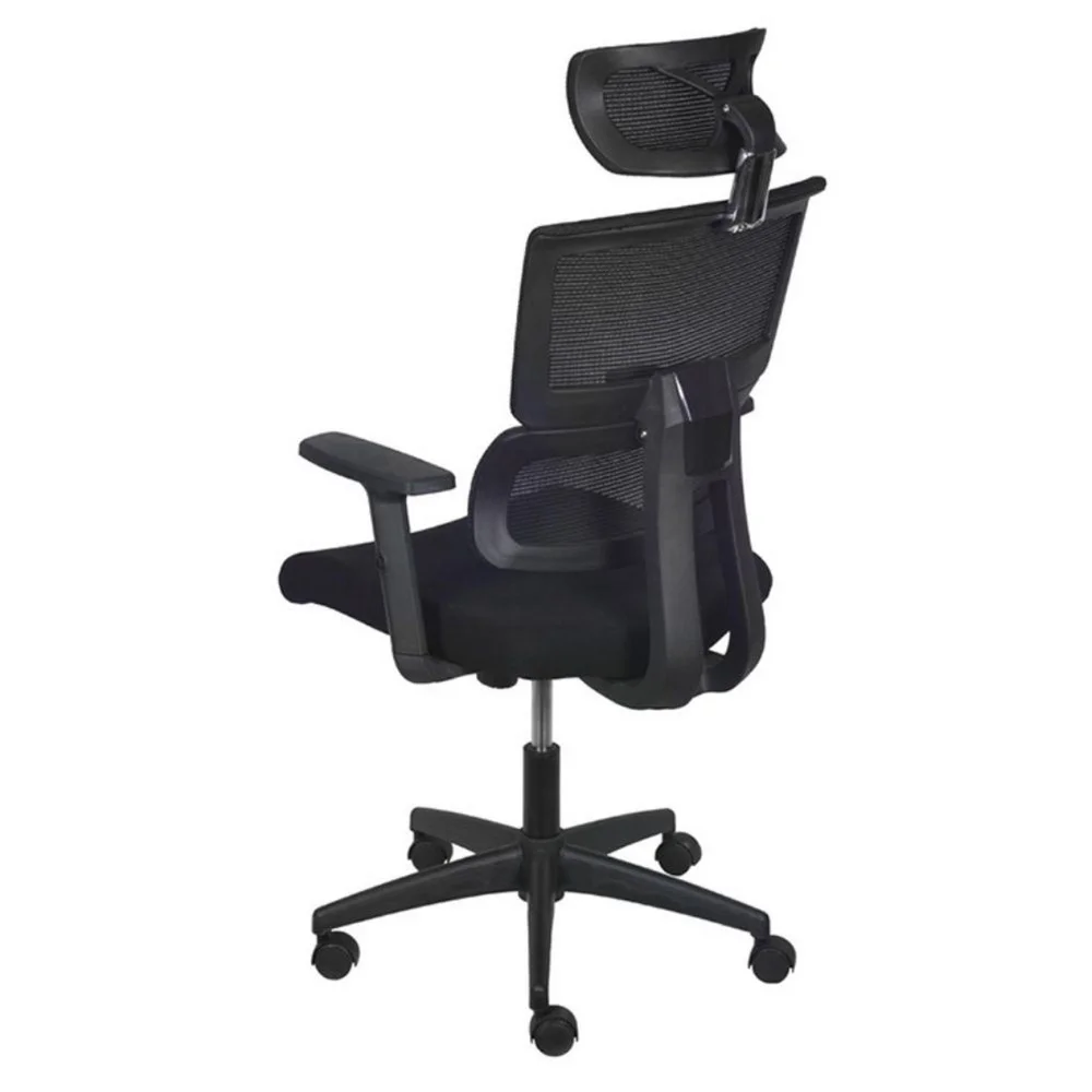 Imagem 2 de 4 do produto Cadeira Escritório Presidente Atlanta Mesh Preta