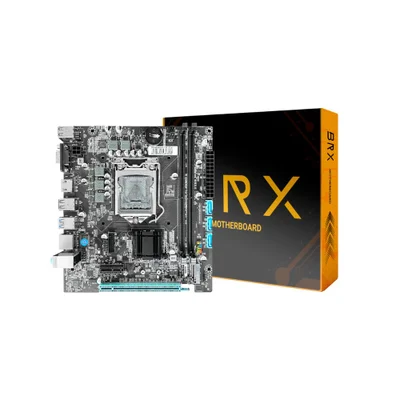 Placa Mae Brx H110, LGA 1151, Ddr4, HDMI, Vga, Usb 3.0, Rede 10/100/1000 Mbps (i) - 6/7° Gerações