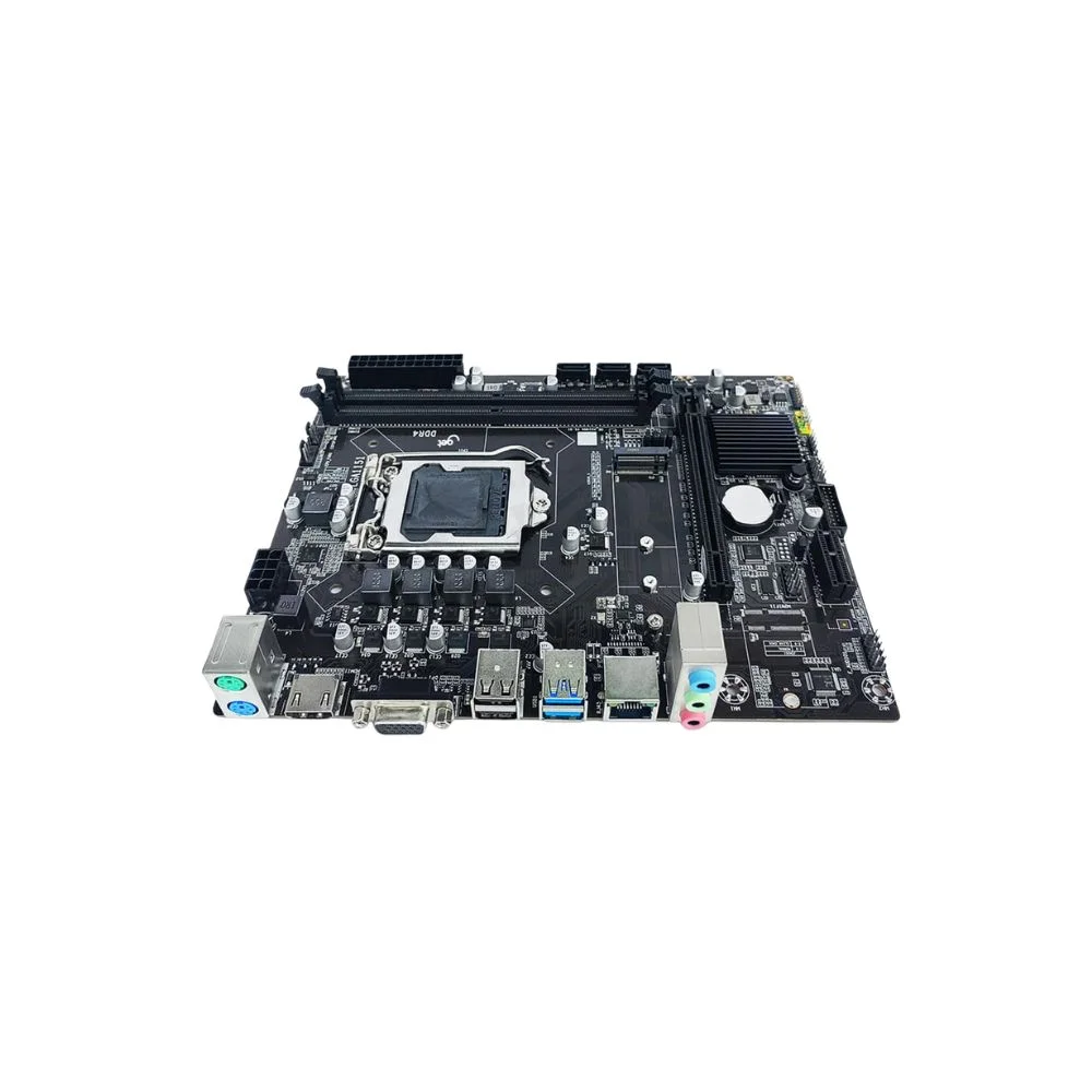 Imagem 3 de 5 do produto Placa Mae Get H310m M.2, LGA  1151, Ddr4, HDMI, Vga, Usb 3.0, Rede 10/100/1000 Mbps - 8/9° Gerações
