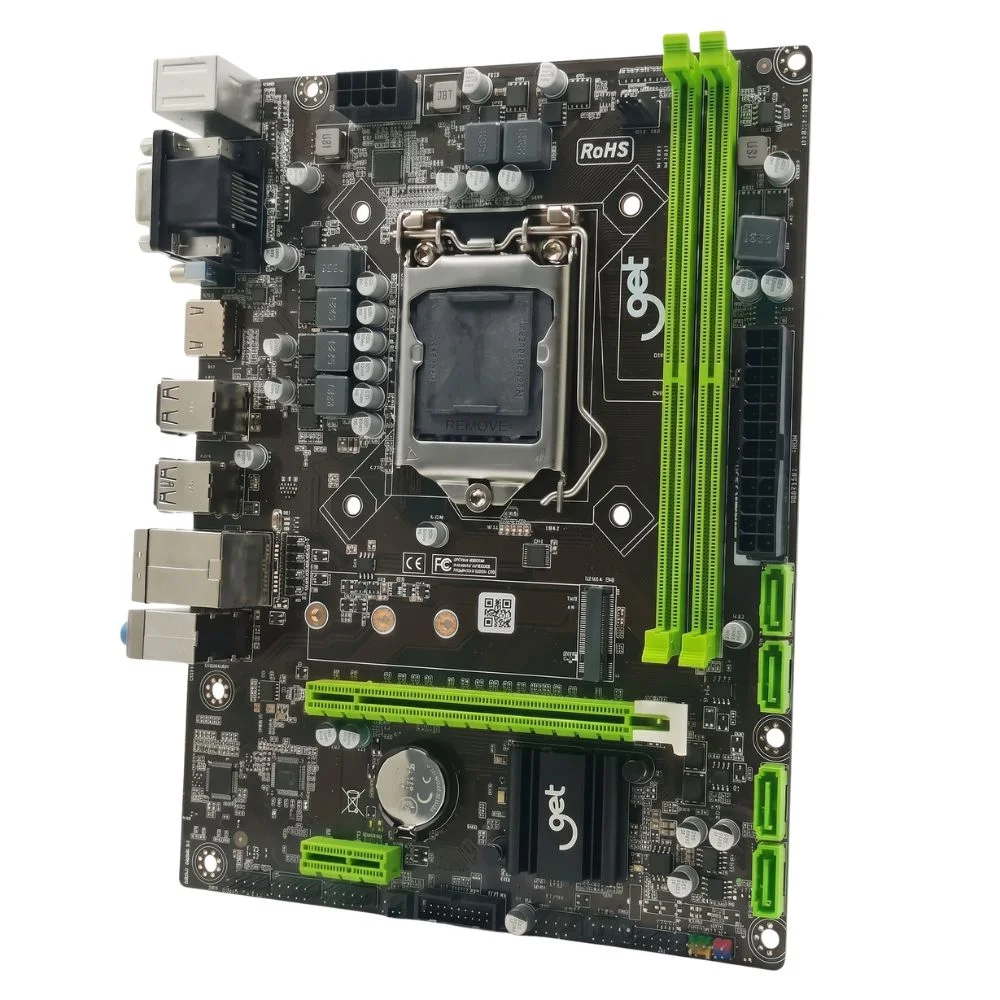 Imagem 4 de 5 do produto Placa Mae Get H310m M.2, LGA  1151, Ddr4, HDMI, Vga, Usb 3.0, Rede 10/100/1000 Mbps - 8/9° Gerações