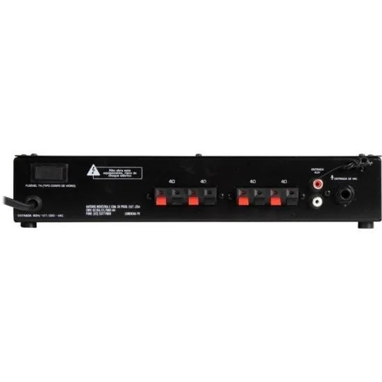 Imagem 5 de 5 do produto Amplificador Hayonik Compact 1000 80w Rms Com Bluetooth