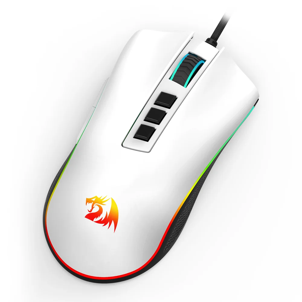 Imagem 3 de 5 do produto Mouse Gamer Cobra V2 Cypher RGB Branco