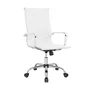 Presidente Giratória Esteirinha Charles Eames Branca + Cx