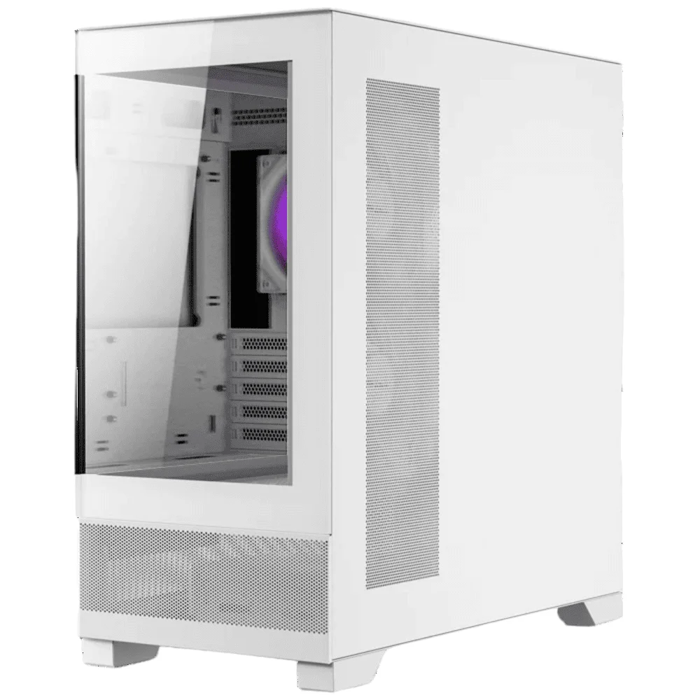 Imagem 4 de 5 do produto Gabinete Gamer Antec Cx500m RGB White Lateral De Vidro Temp 4mm Micro-atx/itx Com 3 Fans RGB 12