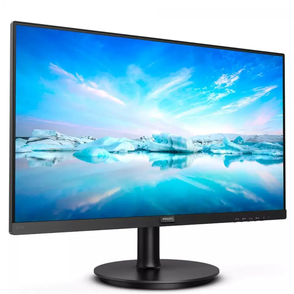 Imagem 2 de 5 do produto Monitor Gamer Philips 221v8, 21,5 Pol, Full Hd, 120hz, Va, HDMI, Vga, 221v8lb3