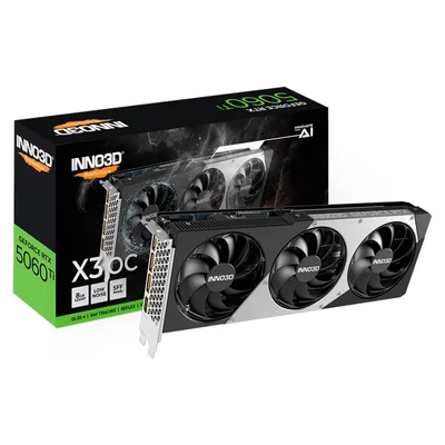 Gpu Inno3d Geforce RTX 5060 Ti 8GB 128bits Gddr7 X3 Oc N506t3-08d7x-193075l