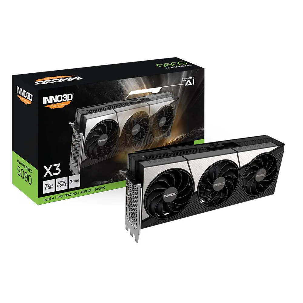 Gpu Inno3d Geforce RTX  5090 X3 32gb 512-bit Gddr7 N50903-32d7-17593928