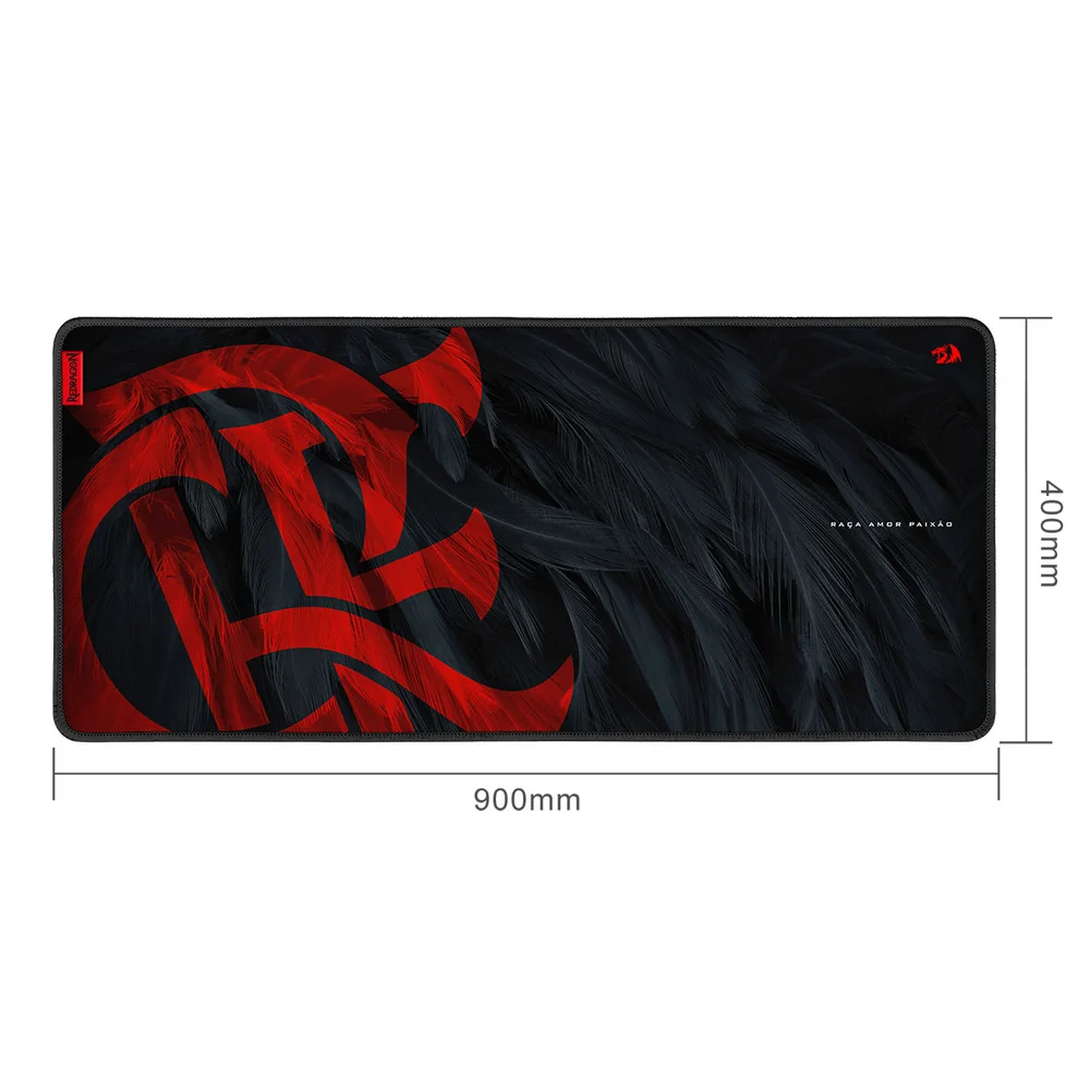 Imagem 2 de 5 do produto Mouse Pad Deskmat Flamengo Mantle 40x90cm Redragon Fl032