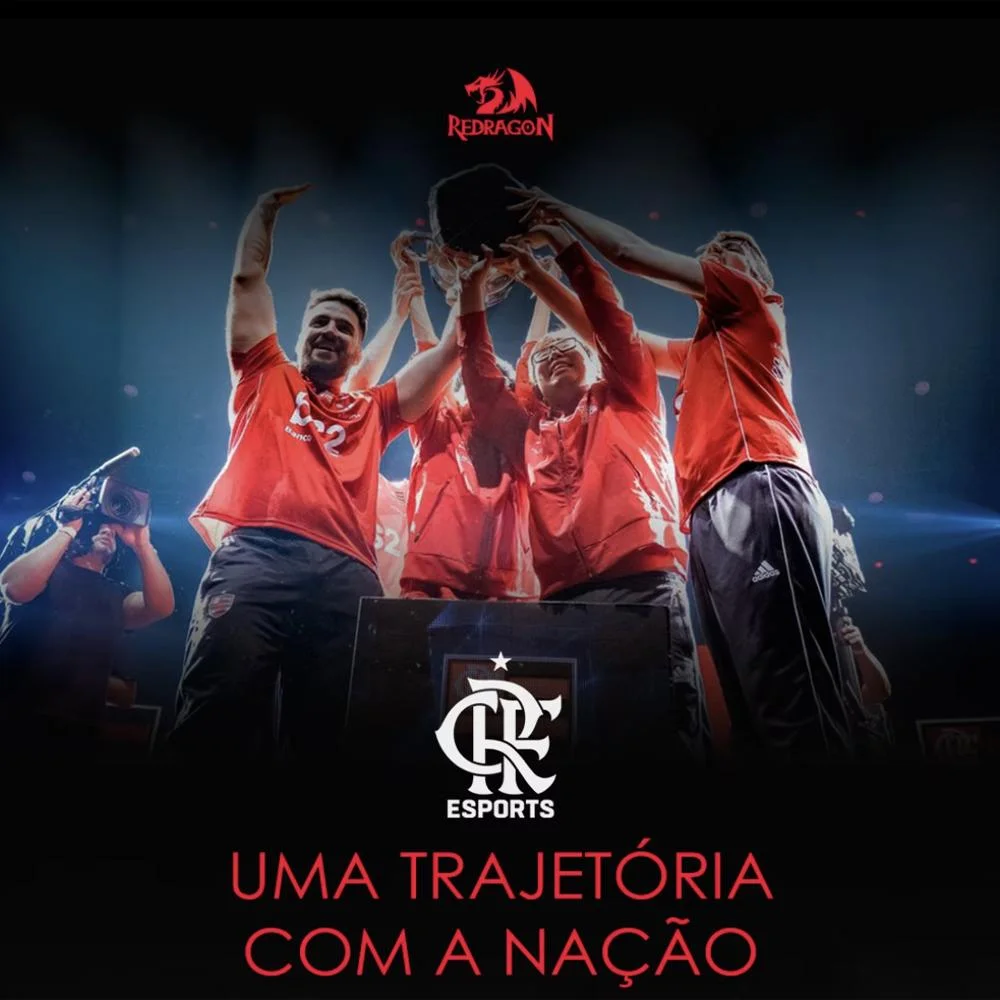 Imagem 2 de 4 do produto Mouse Gamer Flamengo Attack Redragon Fl711