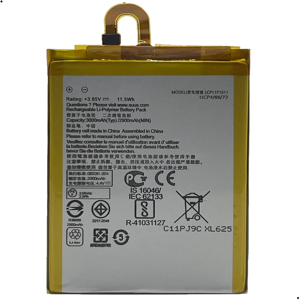 Imagem 3 de 5 do produto Bateria C11p1511 Compativel Com Zenfone 4 Selfie Zd553kl
