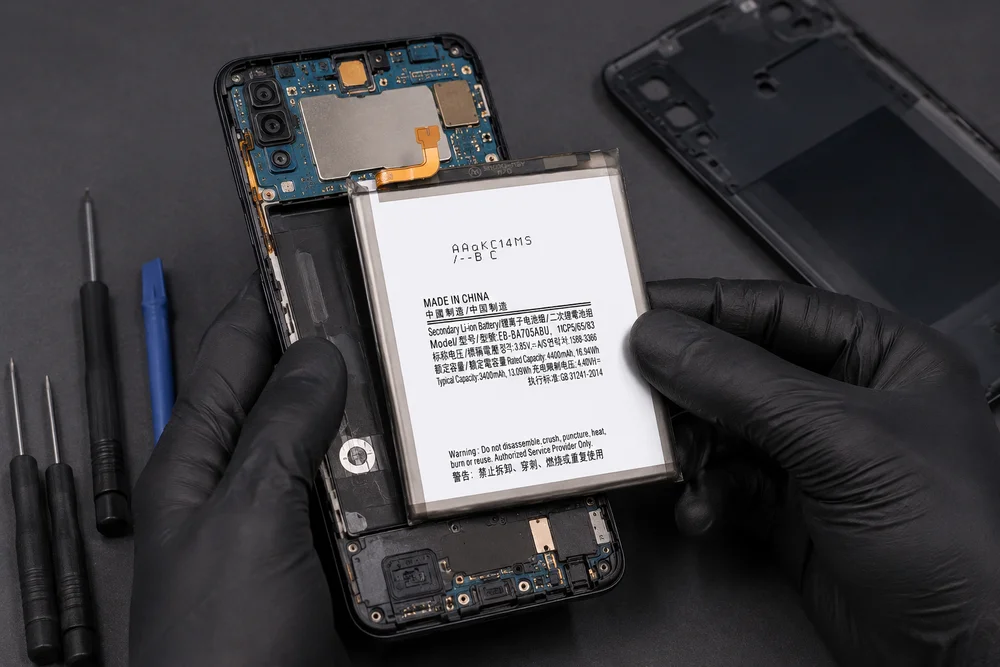 Imagem 4 de 5 do produto Bateria Eb-ba705abu Compativel Com Galaxy A70 A705