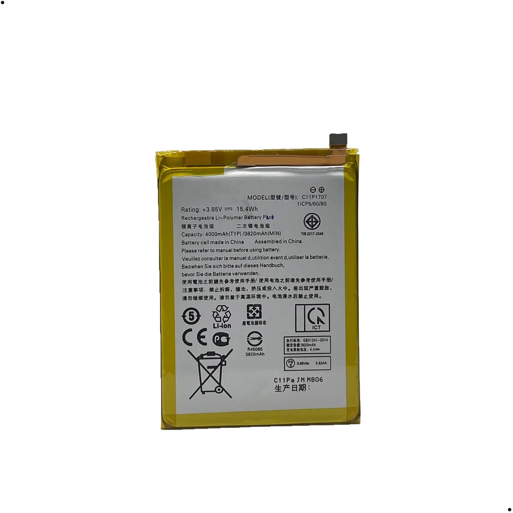 Imagem 5 de 5 do produto Bateria C11p1707 Compativel Com Asus Zenfone Max M1