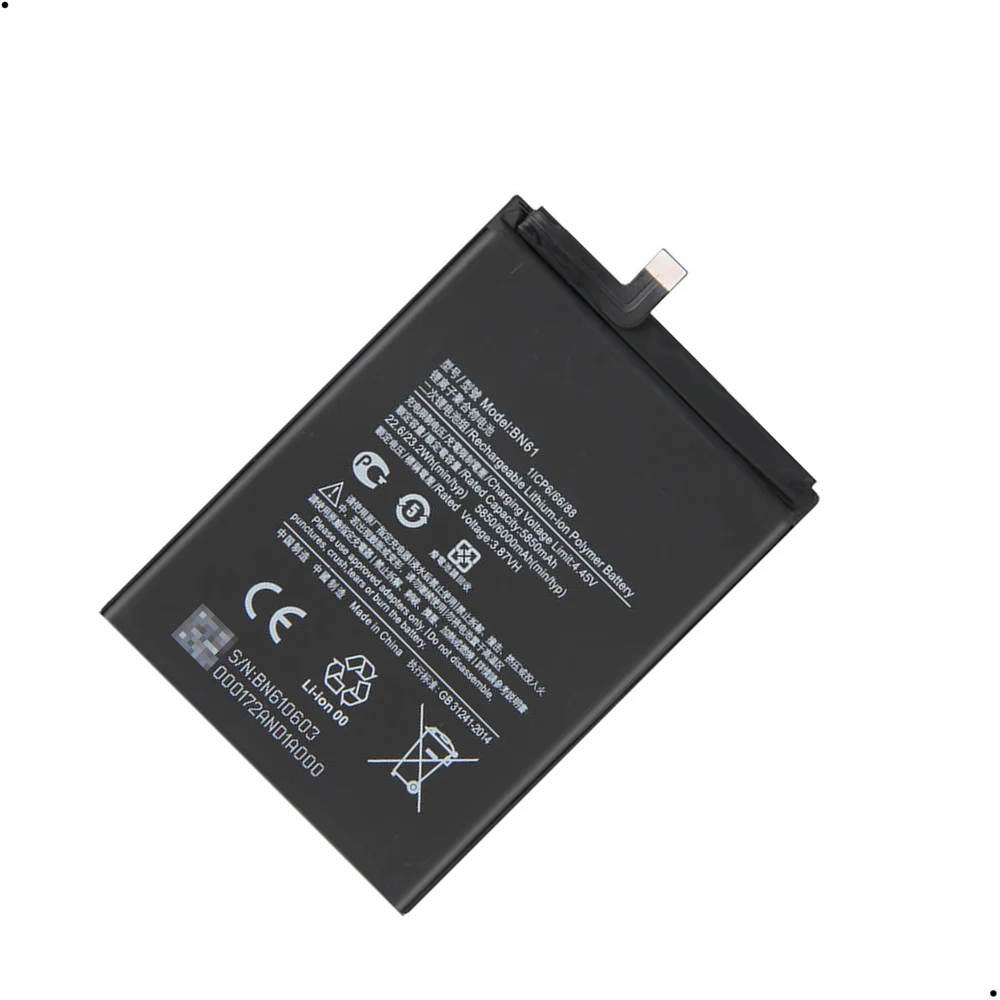 Imagem 2 de 5 do produto Bateria Bn61 Compativel Com Pocophone X3 Poco X3 (6000mah)