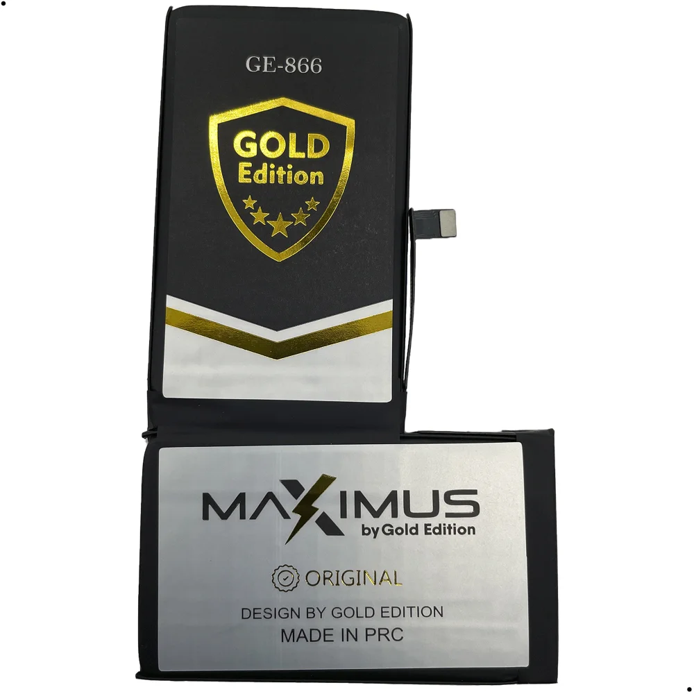 Imagem 3 de 5 do produto Bateria Gold Edition Ge-866 Compativel Com Iphone Xs Max