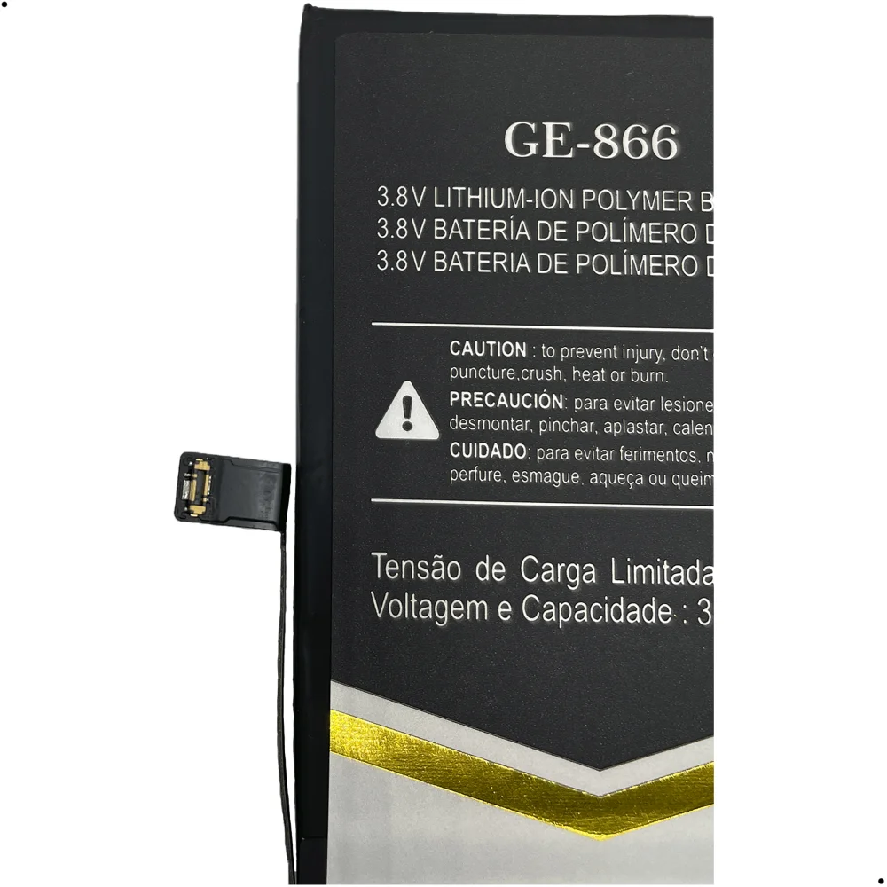 Imagem 5 de 5 do produto Bateria Gold Edition Ge-866 Compativel Com Iphone Xs Max