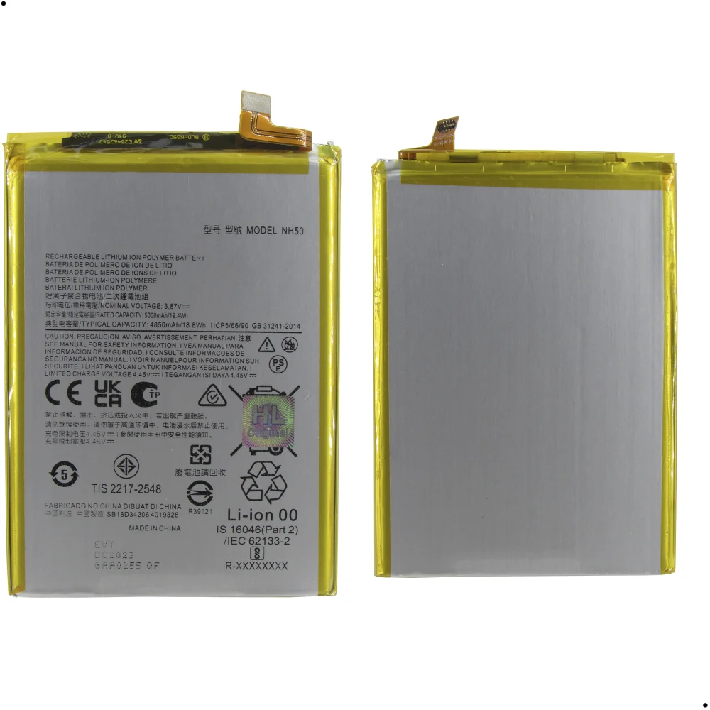 Imagem 5 de 5 do produto Bateria Nh50 Compatível Com Moto G22 G53 E13 E32 G13 E32s