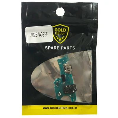 Placa De Carga Gold Edition Compativel Com Galaxy A02s A025