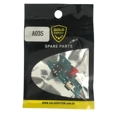 Placa De Carga Gold Edition Compativel Com Galaxy A03s