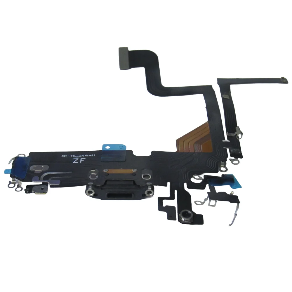 Imagem 3 de 5 do produto Flex De Carga Dock Conector Gold Para Iphone 14 Pro Max