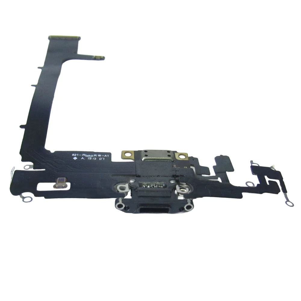 Imagem 2 de 5 do produto Flex De Carga Conector Gold Para Iphone 11 Pro Max Com Ci