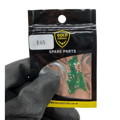 Placa De Carga Gold Edition Compativel Com Moto E6s Xt-2053