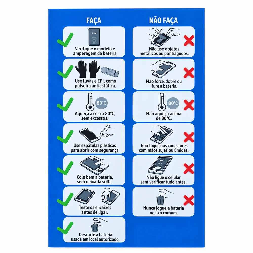 Imagem 3 de 5 do produto Bateria Wefix Homologada Anatel Compatível Com Iphone 13 Pro Max