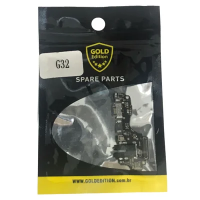 Placa De Carga Gold Edition Compativel Com Moto G32 Xt-2235