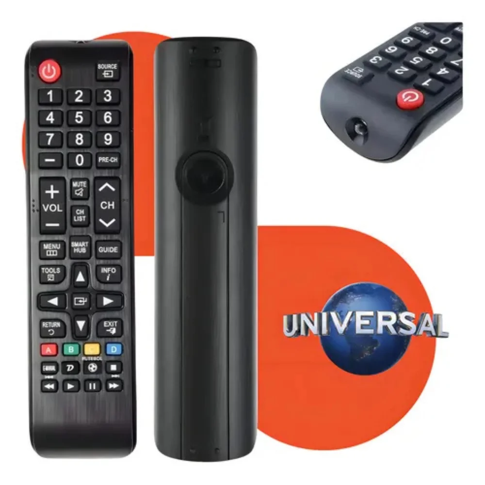Imagem 3 de 5 do produto Controle Remoto Universal Substituto Para Tvs Un48 Un55 Un65
