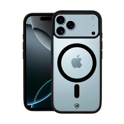 Capa Case Capinha Magsafe Para Iphone 17 Pro Max - Preta - Gshield