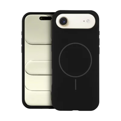 Capa Para Iphone Air - Silicon Liquid Magsafe - Preta - Gshield