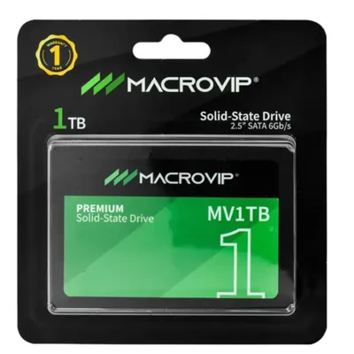 Hd SSD 1TB Macrovip Mv1TB 520/450 Mb/s