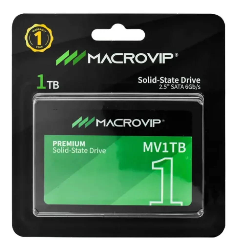 Hd SSD 1TB Macrovip Mv1TB 520/450 Mb/s