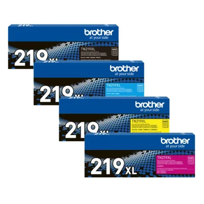 Kit 04 Toner Para Tn219xl Tn-219xl Hl-l3220cw L3280cdw