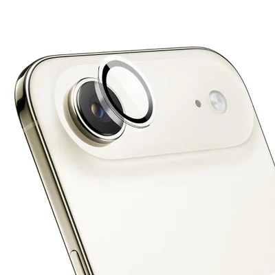 Protetor De Lente Para Iphone Air - Survivor - Transparente Com Molde Aplicador - Frame Para Câmera - Gshield