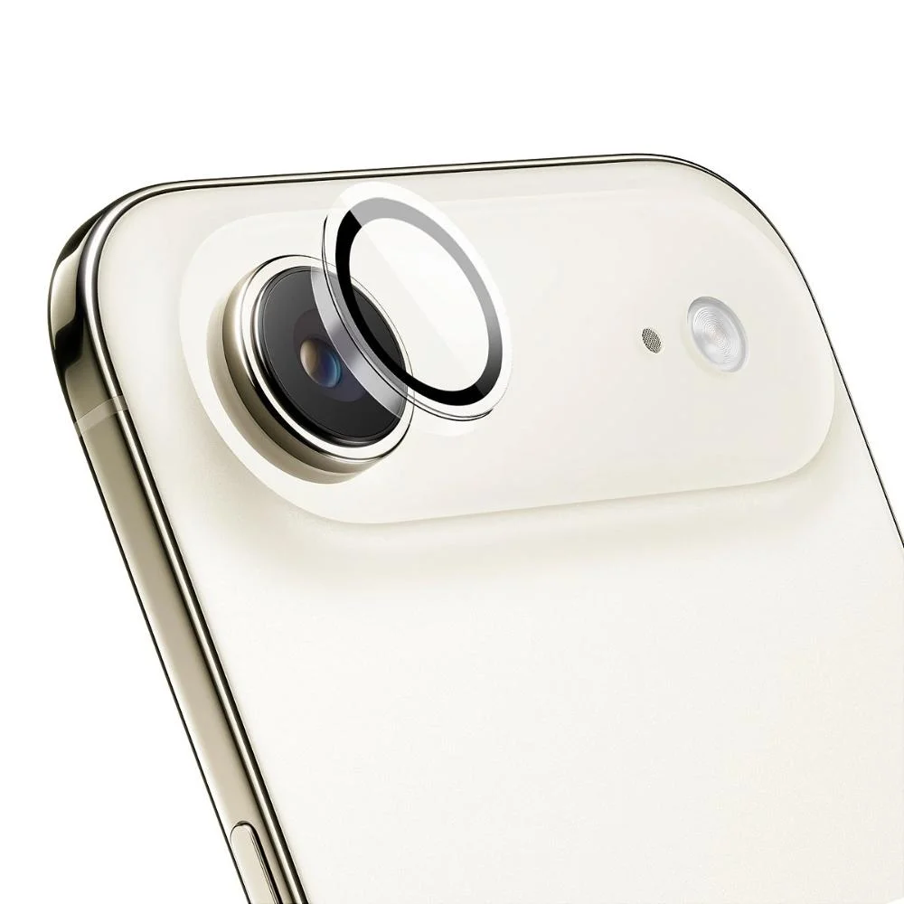 Protetor De Lente Para Iphone Air - Survivor - Transparente Com Molde Aplicador - Frame Para Câmera - Gshield