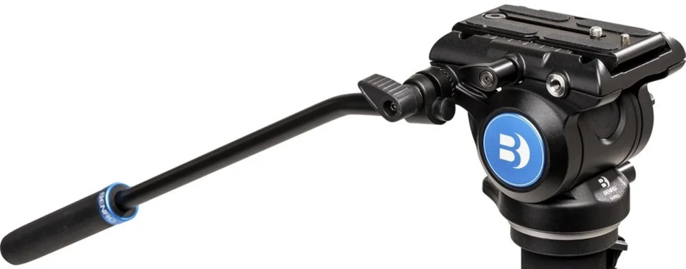 Tripé Benro Ttor34clvs4pro Fibra De Carbono Com Cabeça Hidráulica S4 Pro