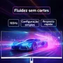Monitor Gamer 34" Curvo Branco 1ms, 165hz, Ultrawide (qhd) - 3440x1440 Amd Freesync, HDMI, Dp, Hq Premium Hqw34c16