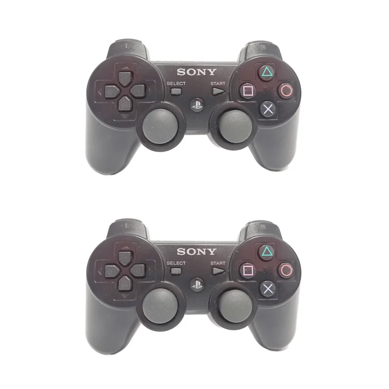プレーステーション3 Ps3 Playstation 3 Slim Destravado 500gb 2 Controles 45 Jogos