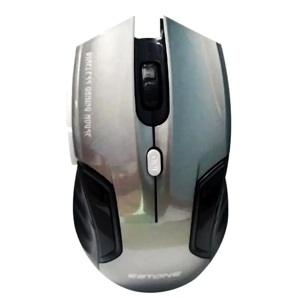 Mouse Sem Fio Estone Wireless E-1500 1600dpi 2.4ghz Usb Cor:cinza Mouse Sem Fio Estone Wireless E-1500 1600dpi 2.4ghz Usb Cor:cinza