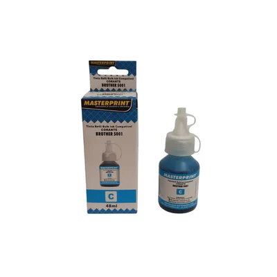 Tinta Ciano Compatível Com Brother 5001 Para Hl-t4000dw Dcp-t220 Dcp-t420w Dcp-t720dw 58ml