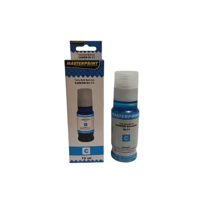 Tinta Ciano Compatível Com Canon Gi11 Para G2160 G3160 G-2160 G-3160 70ml