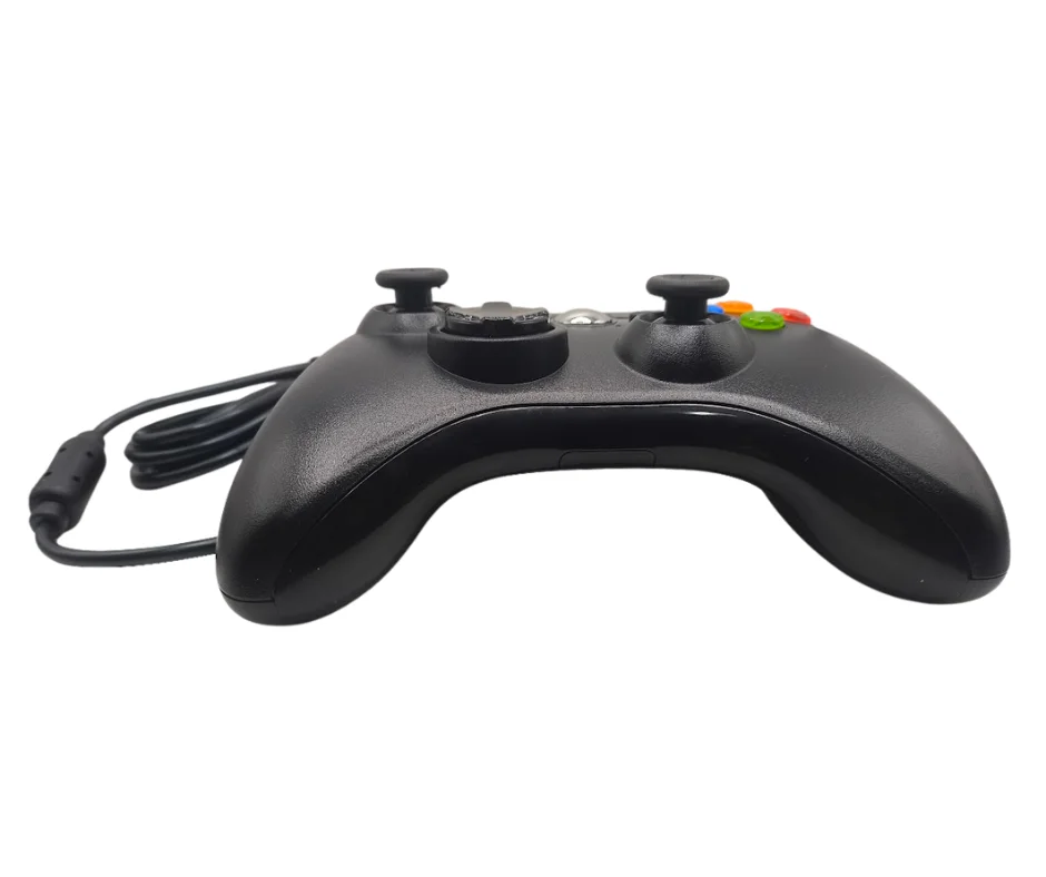 Imagem 2 de 5 do produto Controle Com Fio Formato XBOX 360 Compatível PC / Ps3 / Android - Preto