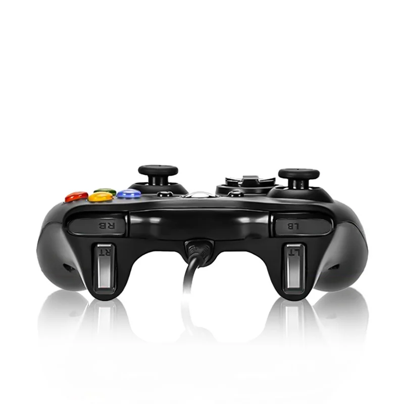 Imagem 3 de 5 do produto Controle Com Fio Formato XBOX 360 Compatível PC / Ps3 / Android - Preto