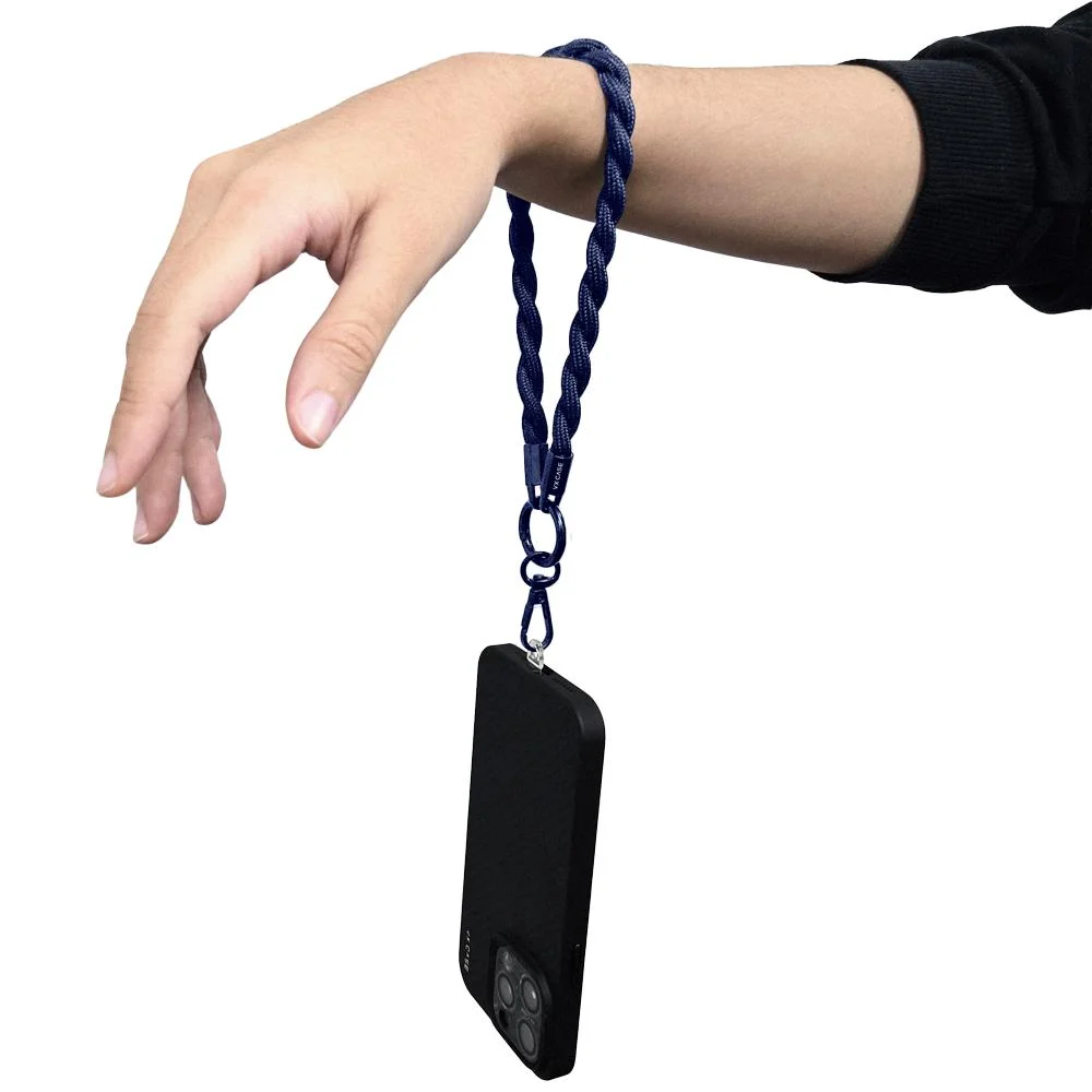 Imagem 2 de 4 do produto Alça De Mão Para Celular Com Suporte – Hand Strap Vx Case Azul