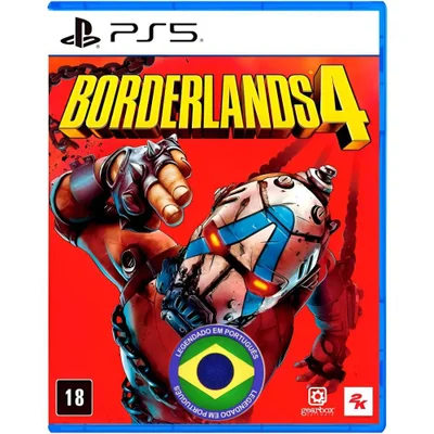 Borderlands 4 Ps5 Mídia Física Legendado Em Português Playstation 5