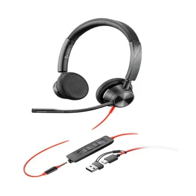 Headset Poly Blackwire 3325-m Stereo  Usb-c/a 8x222aa