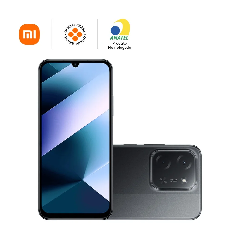 Imagem 4 de 5 do produto Smartphone Poco C85 6+6gb + 128GB, Preto