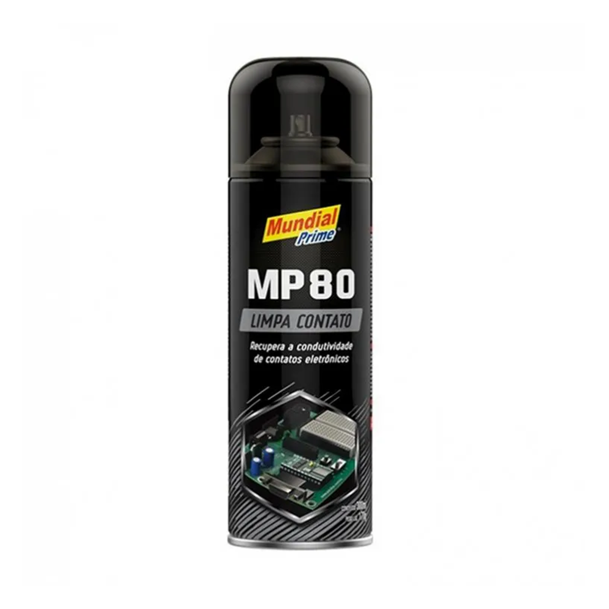 Spray Limpa Contato Mundial Prime 300ml Mp-80 Recupera Condutividade