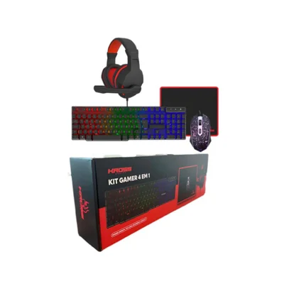 Kit Gamer Kross Elegance Ke-gk4100 4 Em 1