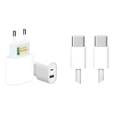 Carregar Turbo 20w Com Dupla Potência Usb-c/usb-a